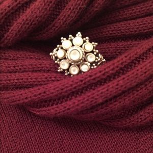 💐SALE! Sz 6.75 Sterling Silver MOP ring